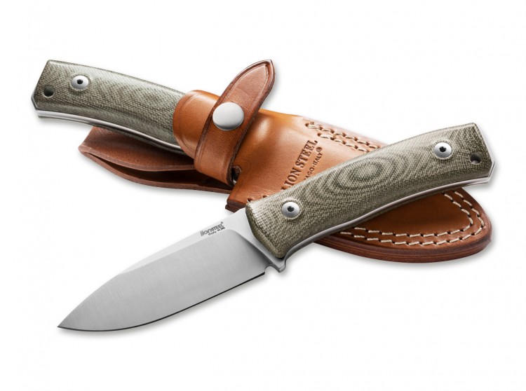 Нож Lionsteel M4 Green Canvas Micarta, M4CVG Нож Lionsteel M4 Green Canvas Micarta, M4CVG