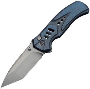 Taschenmesser WE Knife Zentron | M390 | Blue Titanium