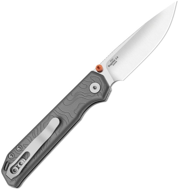 Kizer Begleiter 2.9 | S35VN | Grey Aluminum