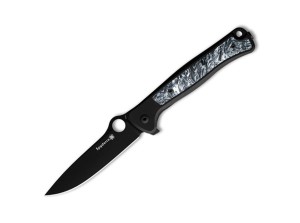 Cuchillo plegable | Navajas Spyderco Slym | Black Titanium | M390 Black