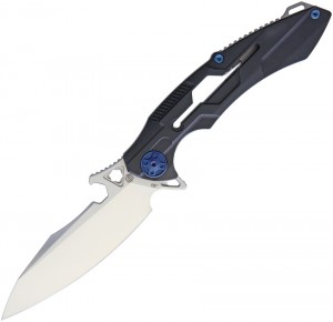 Rike Knives M3 Framelock folding knife black