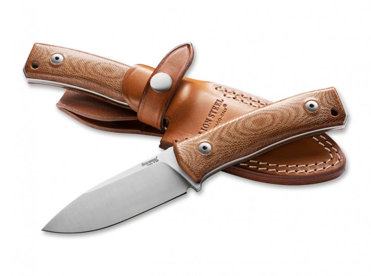 Нож Lionsteel M4 Brown  Canvas Micarta M4CVN Нож Lionsteel M4 Brown  Canvas Micarta M4CVN
