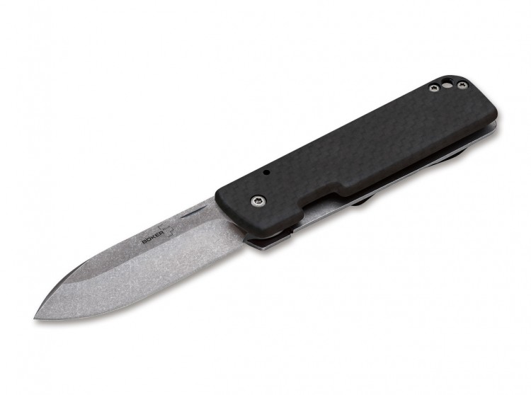 Böker Plus Lancer 42 folding knife carbon 01BO467