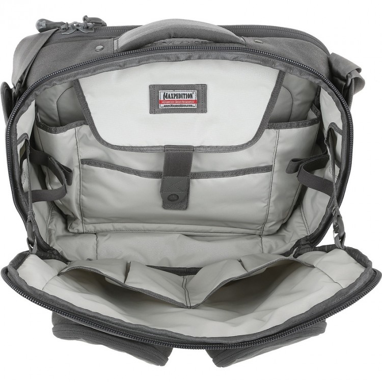 Umhängetasche Maxpedition AGR Skylance shoulder bag gray SKLGRY 