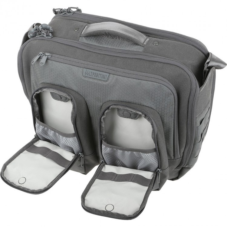 Umhängetasche Maxpedition AGR Skylance shoulder bag gray SKLGRY 