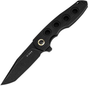 Kizer Cutlery Z-82 | Linerlock | Black G10