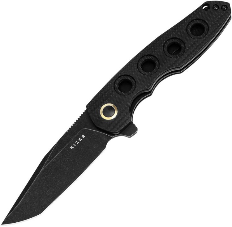 Taschenmesser Kizer Cutlery Z-82 | Linerlock | Black G10