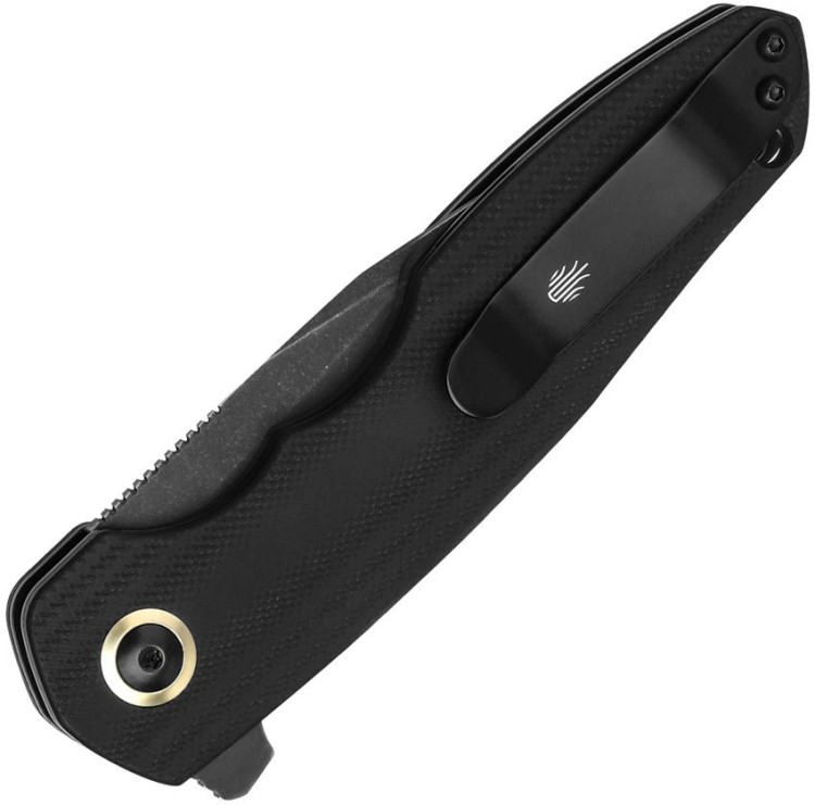 Cuchillo Cuchillo plegable | Navajas Kizer Cutlery Z-82 | Linerlock | Black G10
