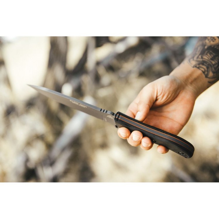 Feststehendes Messer TOPS Silent Hero Smooth 4 Feststehendes Messer TOPS Silent Hero Smooth 4