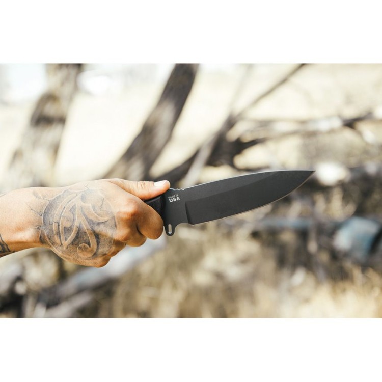 Feststehendes Messer TOPS Silent Hero Smooth 4 Feststehendes Messer TOPS Silent Hero Smooth 4