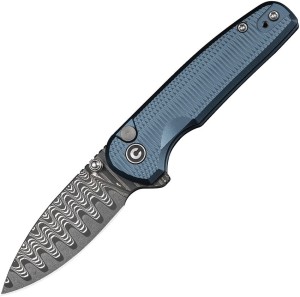 Cuchillo plegable | Navajas CIVIVI Mini Shakan Blue | Damascus