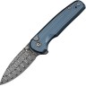 Cuchillo Cuchillo plegable | Navajas CIVIVI Mini Shakan Blue | Damascus Cuchillo Cuchillo plegable | Navajas CIVIVI Mini Shakan Blue | Damascus