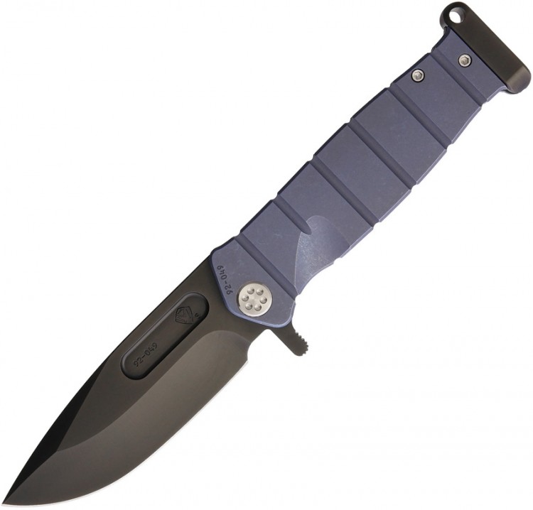 Складной нож Medford USMC FF Framelock, blue
