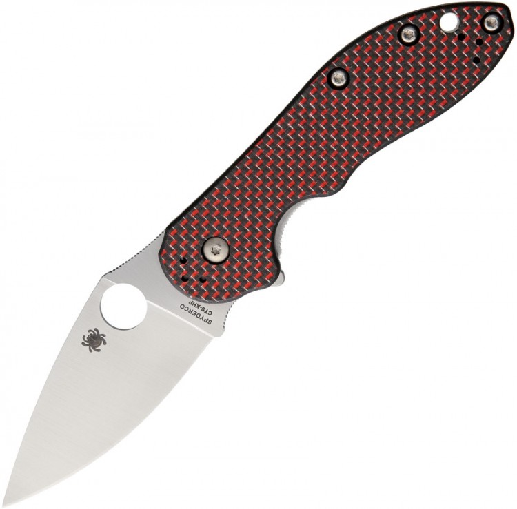 Складной нож Spyderco Domino Red Weave 172CFRDTIP