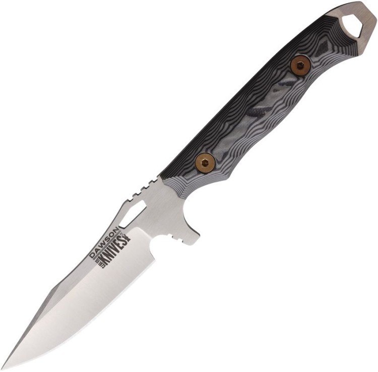 Cuchillo Cuchillo Dawson Knives Smuggler Fixed Blade Blk/Gry