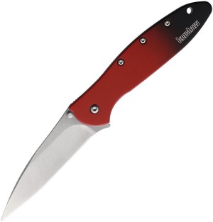 Складной нож Kershaw Leek Linerlock Red Magna Cut