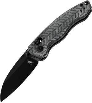 Kizer Cutlery Exist | Clutch Lock Black | Micarta