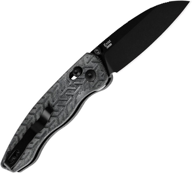 Cuchillo Cuchillo plegable | Navajas Kizer Cutlery Exist | Clutch Lock Black | Micarta Cuchillo Cuchillo plegable | Navajas Kizer Cutlery Exist | Clutch Lock Black | Micarta