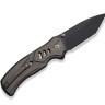 Taschenmesser WE Knife Zentron M390 | Bronze Titanium Black Stonewash