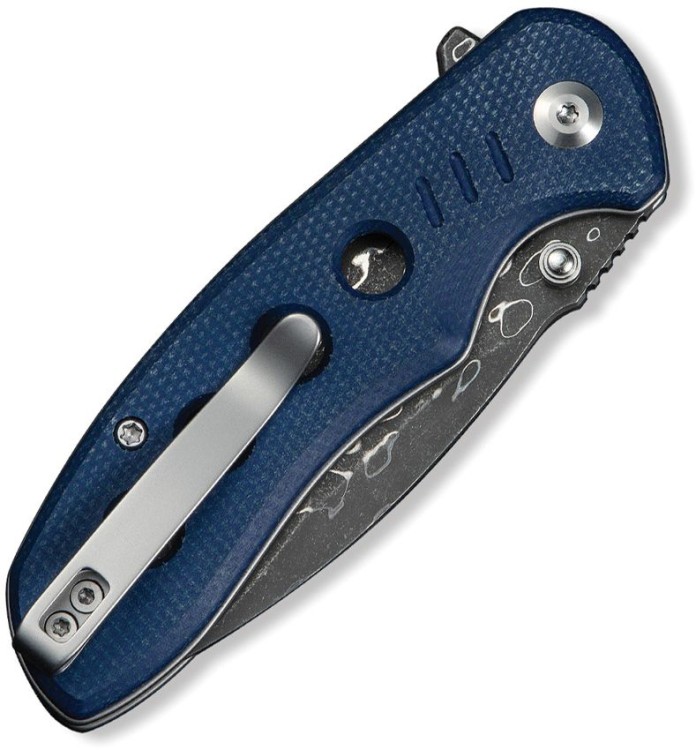 CIVIVI Triptych | Blue | Damascus