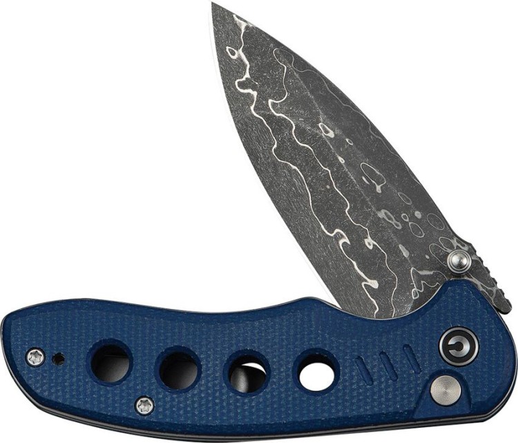 CIVIVI Triptych | Blue | Damascus