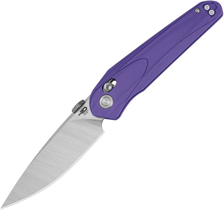 Cuchillo Cuchillo plegable | Navajas Bestech Knives Mothus | Purple G10