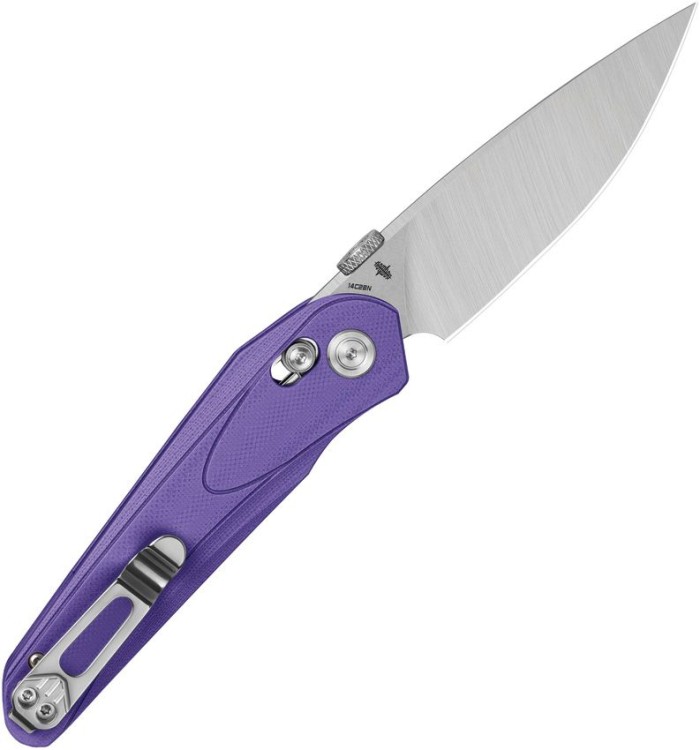 Cuchillo Cuchillo plegable | Navajas Bestech Knives Mothus | Purple G10