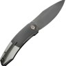 Cuchillo Cuchillo plegable | Navajas WE Knife Sine Wave M390 | Titanium Gray & Golden