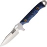 Нож Dawson Knives Smuggler Fixed Blade Blk/Blu