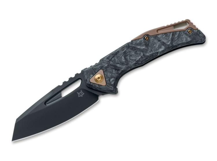 Cuchillo Cuchillo plegable | Navajas Fox Knives Kronos CF | Dark Matter