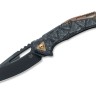 Cuchillo Cuchillo plegable | Navajas Fox Knives Kronos CF | Dark Matter