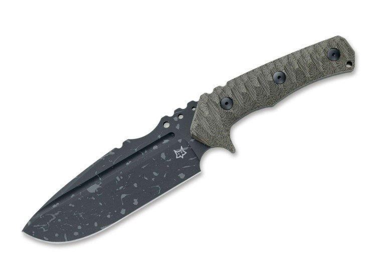 Feststehendes Messer Fox Knives Uro | Fixed Micarta OD Gree