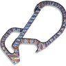 Карабин CIVIVI Click Carabiner Flame | Titanium