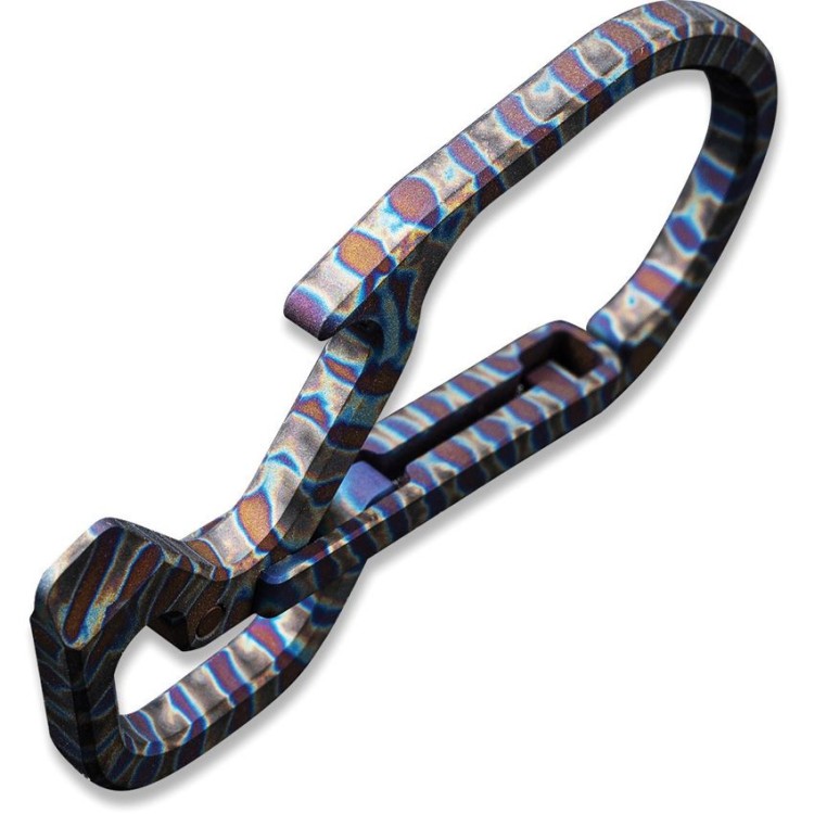 Karabiner CIVIVI Click Carabiner Flame | Titanium