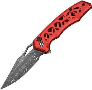 Складной нож CIVIVI Anaaki | Red | Damascus