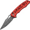 Складной нож CIVIVI Anaaki | Red | Damascus