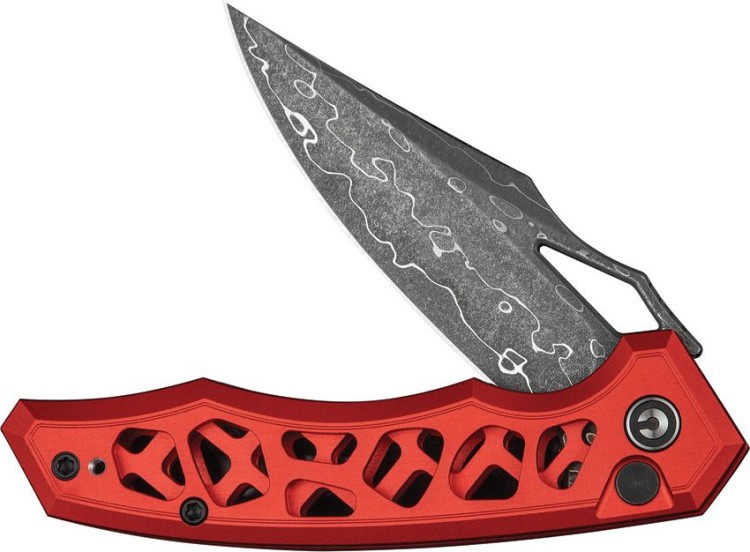 CIVIVI Anaaki | Red | Damascus