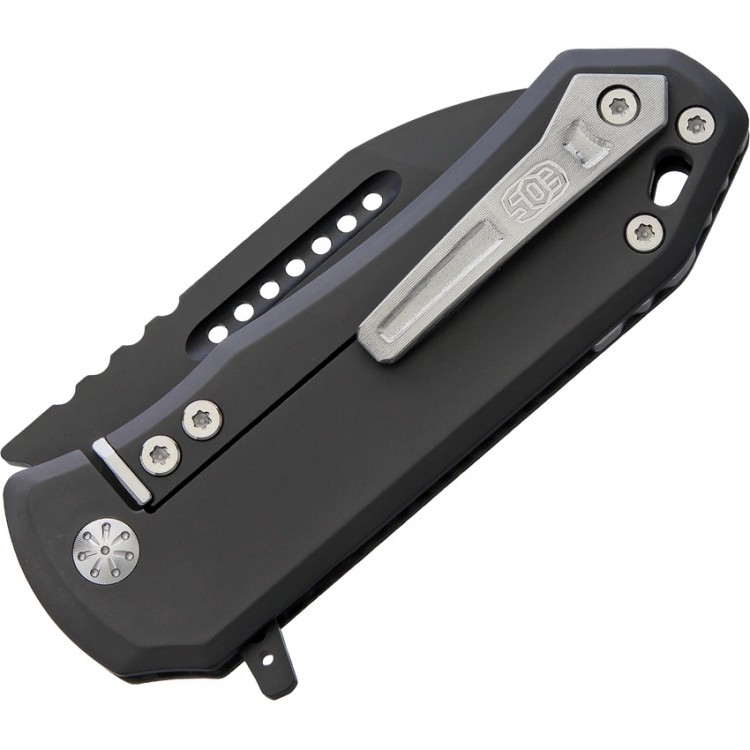 Складной нож EOS Orca S Framelock Carbon DLC folding knife Складной нож EOS Orca S Framelock Carbon DLC folding knife