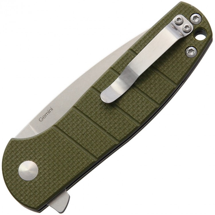 Kizer Cutlery Gemini Linerlock folding knife green Kizer Cutlery Gemini Linerlock folding knife green