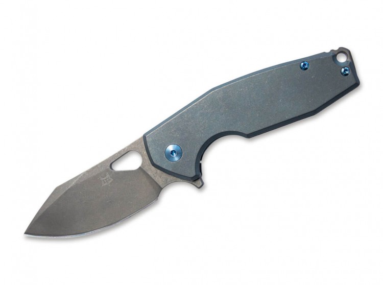 Cuchillo Fox Yaru , anodized blue FX-527TI 