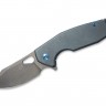 Складной нож Fox Yaru, anodized blue FX-527TI 