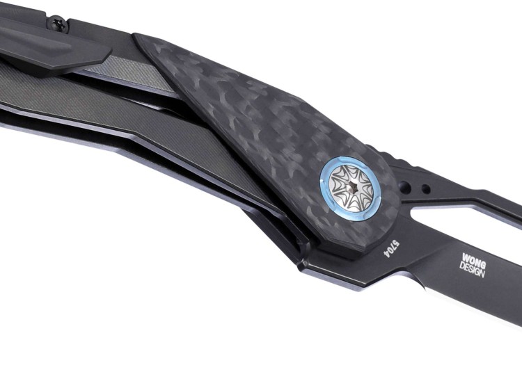 Taschenmesser CRKT Nucleus | MagnaCut | Titanium CF | All Black Taschenmesser CRKT Nucleus | MagnaCut | Titanium CF | All Black