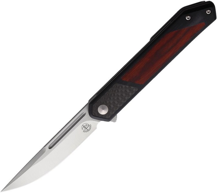 Taschenmesser Begg Knives Gentleman's Kwaiken Black/Red