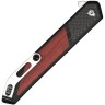 Taschenmesser Begg Knives Gentleman's Kwaiken Black/Red