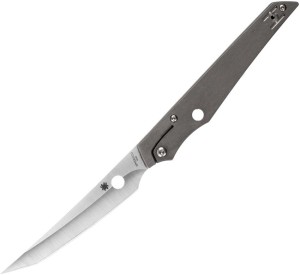 Cuchillo plegable | Navajas Spyderco COBOL | Titanium