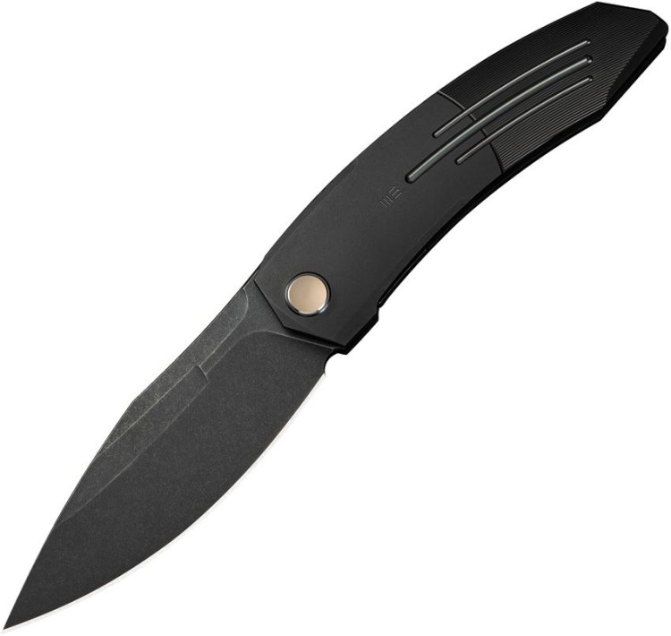 Складной нож WE Knife Sine Wave M390 | Titanium All Black
