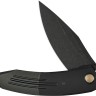 Складной нож WE Knife Sine Wave M390 | Titanium All Black