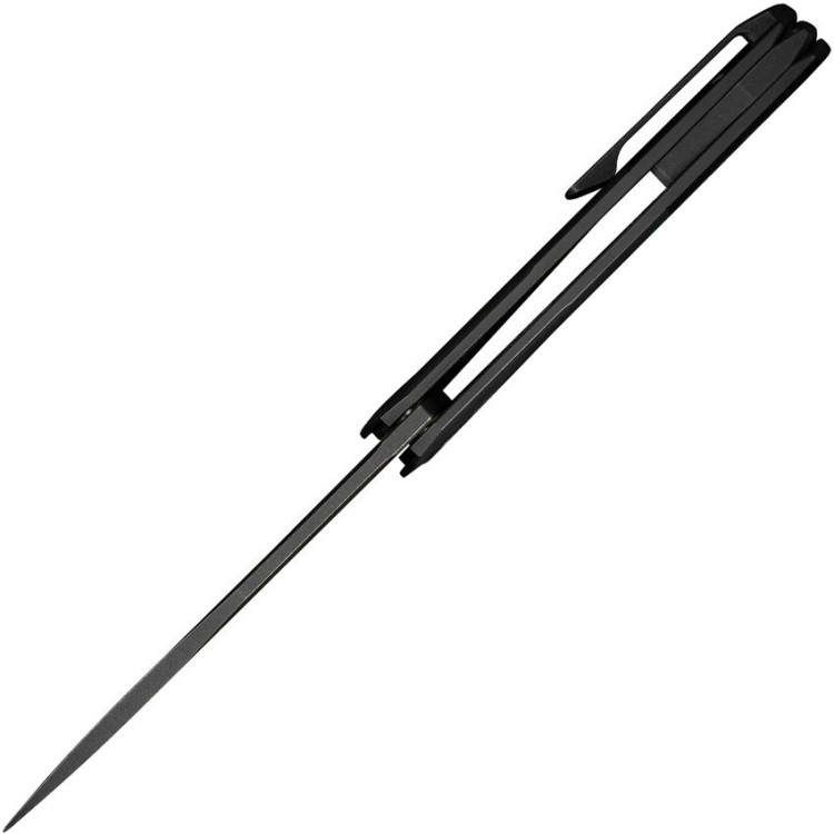 Складной нож WE Knife Sine Wave M390 | Titanium All Black