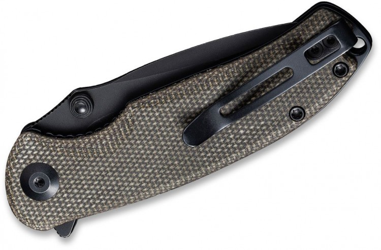 CIVIVI Pintail S35VN Black Stonewashed Blade Micarta C2020C