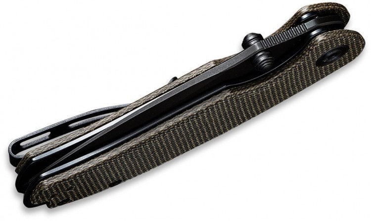 CIVIVI Pintail S35VN Black Stonewashed Blade Micarta C2020C